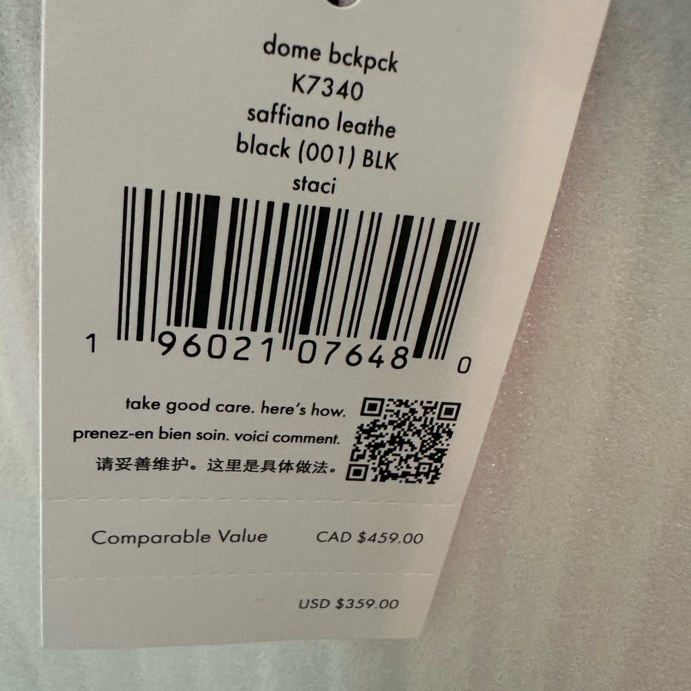 Kate Spade backpack NWT - Picture 5 of 12